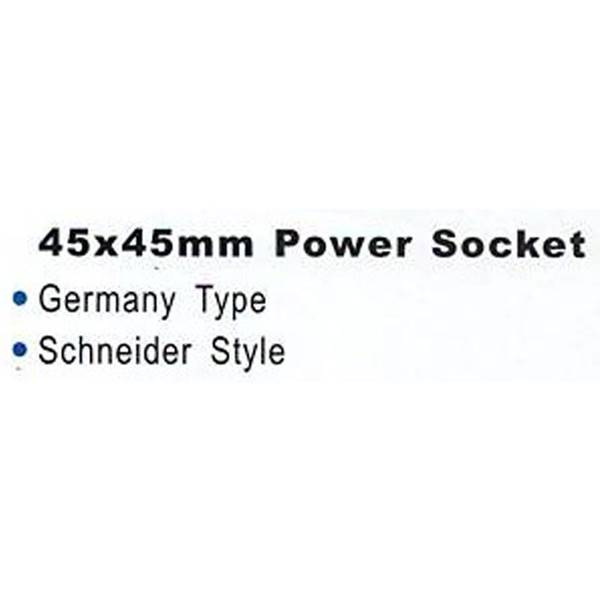پریز یو پی اس Power Socket 45*45mm